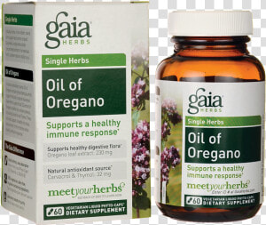 Gaia Herbs Oil Of Oregano 60 Liq Vegcap   Gaia Vitex Berry  HD Png Download