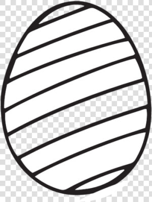 Blank Easter Egg Coloring Page   Easy Easter Egg Colouring  HD Png Download