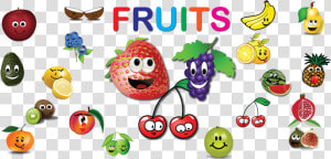 Fruits Transparent Preschool   Fruits For Kids  HD Png Download