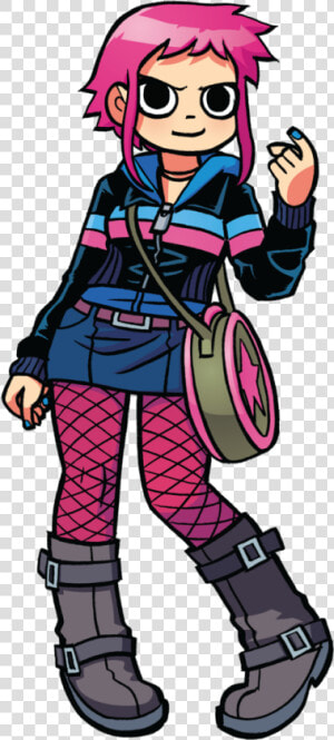 Image   Scott Pilgrim Ramona Flowers Comic  HD Png Download