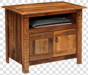 Barnwood Television Stand   Furniture  HD Png Download