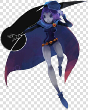 Transparent Raven Teen Titans Png   Raven Teen Titans Anime  Png Download