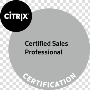 Citrix Certified Sales Professional   Circle  HD Png Download