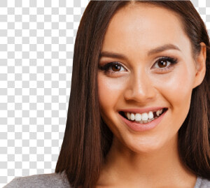 Transparent Teeth Smile Png   Woman Missing Front Teeth  Png Download