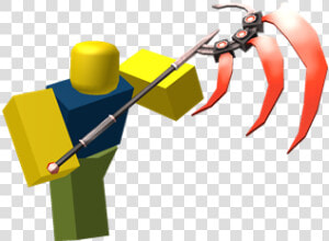  random  roblox  catalog  noob  attacks  noobattacks   Noob Attack Laser Scythe Scuffle  HD Png Download