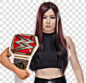  freetoedit  ioshirai Io Shirai Heel Raw Womens Championship   Io Shirai Raw Women  39 s Championship  HD Png Download