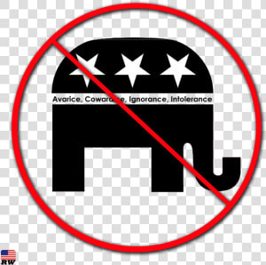 Enough Already   Republican Elephant Logo  HD Png Download