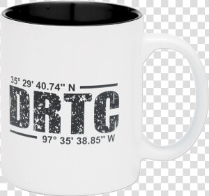 White Coffee Mug With Drtc S Latitude  amp  Longitude Coordinates   Coffee Cup  HD Png Download