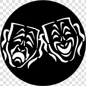 Apollo Masks Tragedy comedy Gobo Data large Image   Illustration  HD Png Download