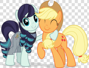 Pony  Applejack  Pinkie Pie  Mammal  Vertebrate Png   Mlp Countess Coloratura And Applejack  Transparent Png