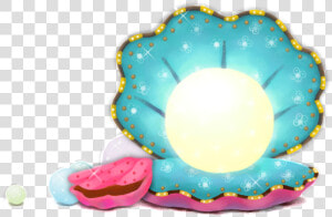 This Product Design Is Fairy Tale World Pearl Clam   Pearl Shell Anime Png  Transparent Png