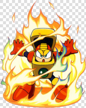 Heat Man Exe Megaman  HD Png Download