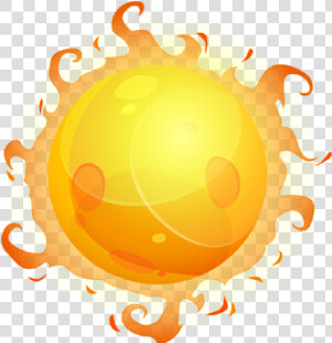 Planet Cartoon Combustion Transprent   Fireball Vector Png  Transparent Png