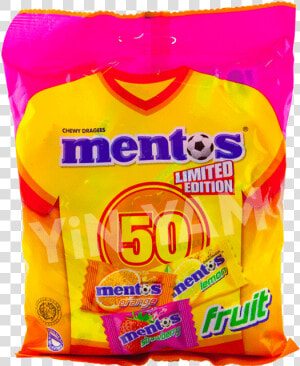 Mentos Fruit Candy Bag 135g   Snack  HD Png Download