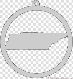 Tennessee Map Circle Free Scroll Saw Pattern Shape   Circle  HD Png Download