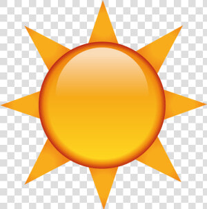  emoji  ios  iphoneemoji  sun  yellow  png  tumblr   Iphone Sun Emoji Png  Transparent Png