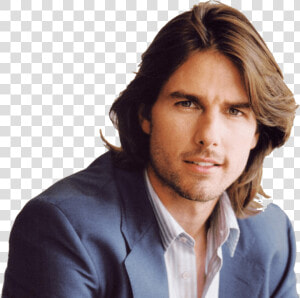 Tom Cruise Close Up   Long Hair Hollywood Actors  HD Png Download