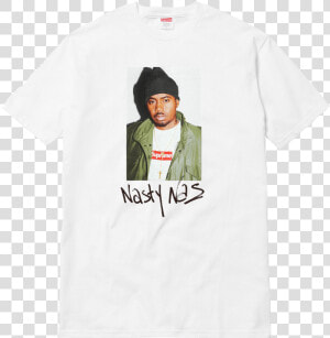 Supreme Nas Tee White Png Nas Supreme Logo  Transparent Png