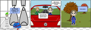 Ran Out Of Gas Cartoon  HD Png Download