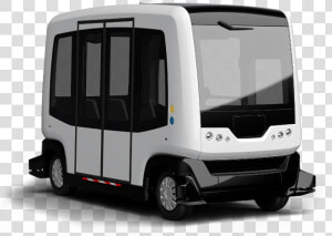 Ez 10 Autonomous Electric Bus Futuristic Cars  Self   Easymile Ez10  HD Png Download