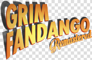 Feb 8 Grim Fandango Remastered   Grim Fandango Remastered Logo  HD Png Download