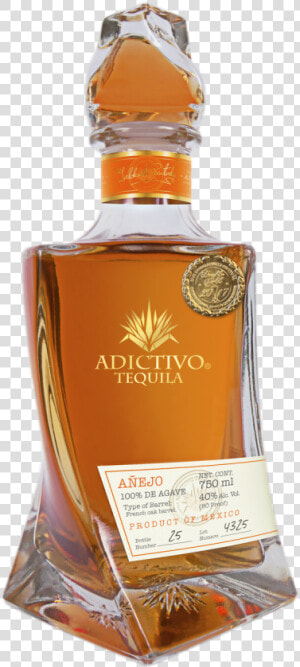 Adictivo Tequila Añejo   Extra Anejo Adictivo Tequila  HD Png Download