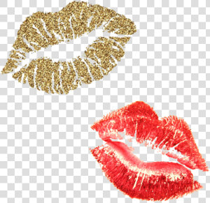  lips  glitterlips  glitter  kisses  redlips  red   Kiss Lips Transparent Background  HD Png Download