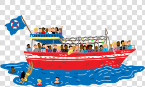 Thanksgiving Cruise Clipart Clip Free Cruise Clipart   Boat Trip Clipart  HD Png Download