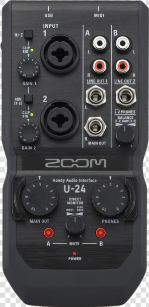 Zoom   Zoom U24  HD Png Download