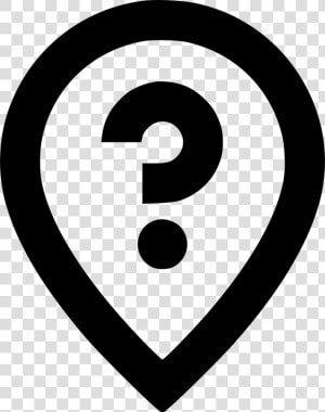 Pin Question Mark   Location Pin With Question Mark Png  Transparent Png