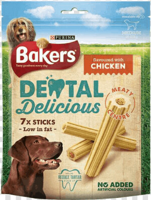 Bakers Dental Delicious Large Chicken 270g  dgb  HD Png Download