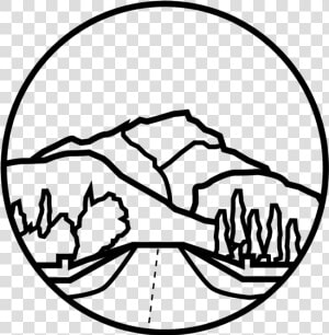 Cascade Mountain Banff Drawing  HD Png Download