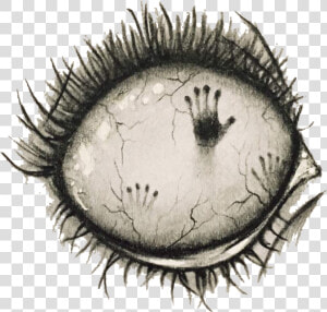  interesting Halloween  eye  creepy  hand  window  evil   Pencil Creative Cool Drawings  HD Png Download