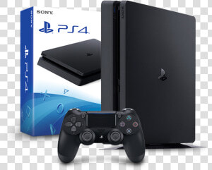 Console Playstation 4 Slim 500gb 41 Jogos Digitais   Ps4 Slim Fifa17 2 Controller  HD Png Download