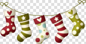 Christmas Stocking Sock   Transparent Background Christmas Stockings Png  Png Download