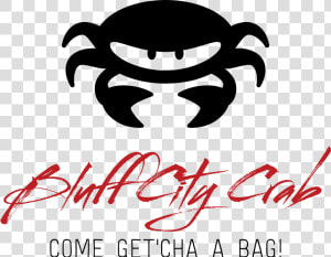 Bluff City Crab Logo  HD Png Download