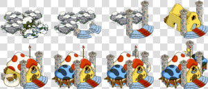 King Smurf By Peyo   Smurfs Village Castle Level 2  HD Png Download