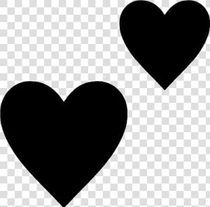 Tumblr Emoji Hearts Corazones Heart Corazones Blacks   Imagenes De Corazones Negros  HD Png Download