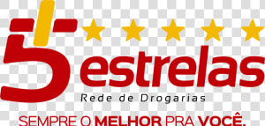 Drogarias 5 Estrelas   Graphic Design  HD Png Download