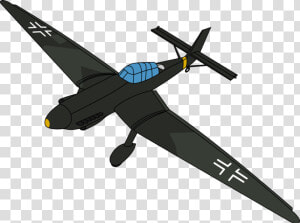 Transparent Plane Silhouette Png   Stuka Png  Png Download