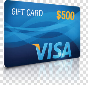 Visa Gift Card Png   Get A  500 Visa Gift Card  Transparent Png