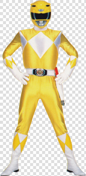 Power Rangers Transparent Background   Yellow Power Ranger Png  Png Download