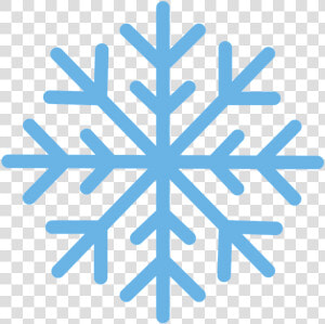 Snowflake  Snow  Winter  Blue   Transparent Background Snowflake Clipart  HD Png Download