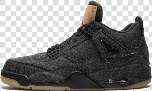 Air Jordan 4 Retro Levis Nrg Black Levis   Nike Air Jordan Iv  HD Png Download