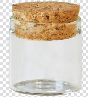 Larger Photo   Glass With Cork Lids  HD Png Download