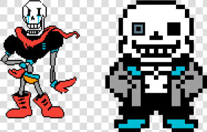 My Own Sans And Papyrus From Hardertale   Sans Overworld Sprite Png  Transparent Png