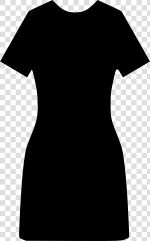 Classic Woman Lady Dress   Little Black Dress  HD Png Download