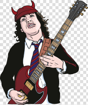 Ceratopia Angus Young Illustration   Illustration  HD Png Download