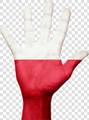 Red Handprint Png  Transparent Png