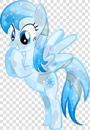 Crystal Frozen Snowflake By Vector brony   My Little Pony With Snowflakes  HD Png Download